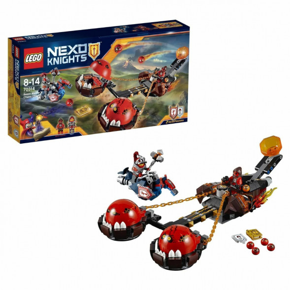Конструктор LEGO Nexo Knights 70314 Безумная колесница Укротителя в Таганроге