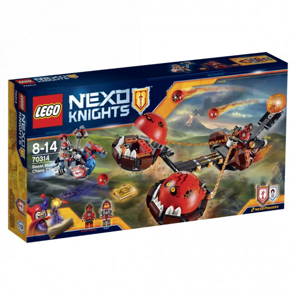 Конструктор LEGO Nexo Knights 70314 Безумная колесница Укротителя в Таганроге