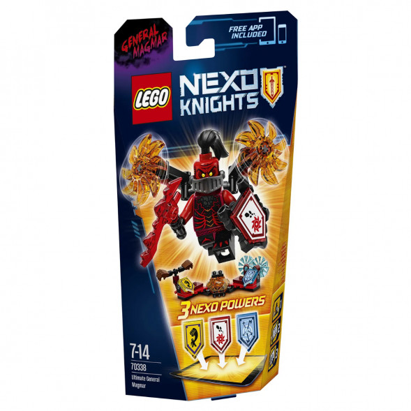 Конструктор LEGO Nexo Knights 70338 Генерал Магмар — Абсолютная сила в Таганроге