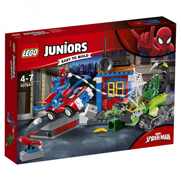 Конструктор LEGO Juniors 10754 Решающий бой Человека-паука против Скорпиона в Таганроге