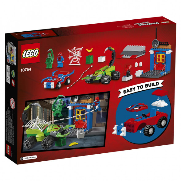 Конструктор LEGO Juniors 10754 Решающий бой Человека-паука против Скорпиона в Таганроге