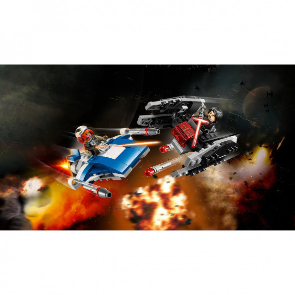 Конструктор LEGO Star Wars 75196 Истребитель типа A против бесшумного истребителя СИД в Таганроге