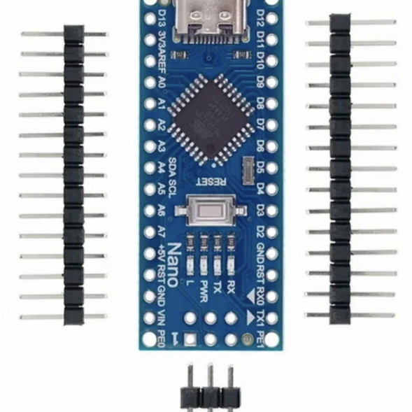 Микроконтроллер Arduino NANO TYPE-C V3.0 (совместимый) Atmega328 CH340 в Таганроге