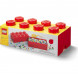 Пластиковый кубик для хранения LEGO Creator 4004, красный в Таганроге