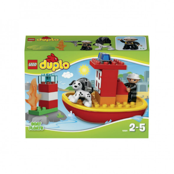 Конструктор LEGO DUPLO 10591 Пожарный катер в Таганроге