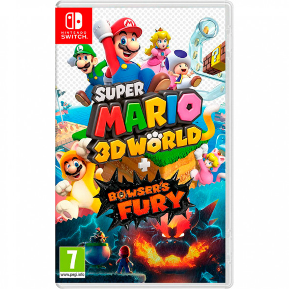 Игра Super Mario 3D World + Bowser&amp;#039;s Fury [Nintendo Switch, русские субтитры] в Таганроге