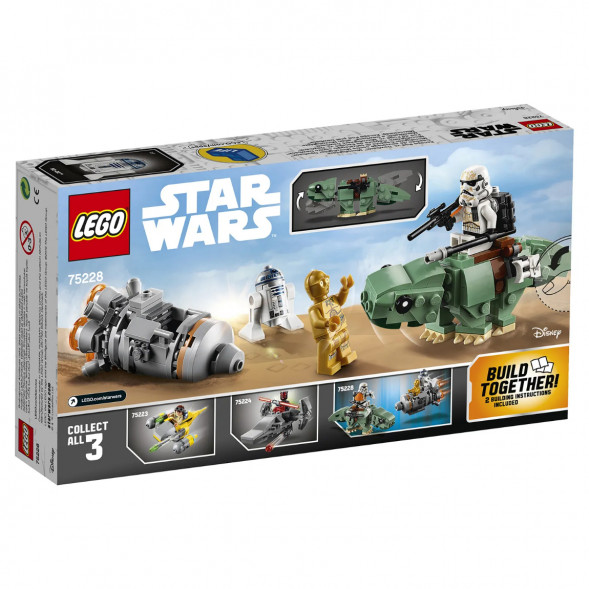 Конструктор LEGO Star Wars 75228 Спасательная капсула Микрофайтеры дьюбэк в Таганроге