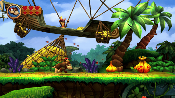 Игра Donkey Kong Country Returns HD [Nintendo Switch, английская версия] в Таганроге