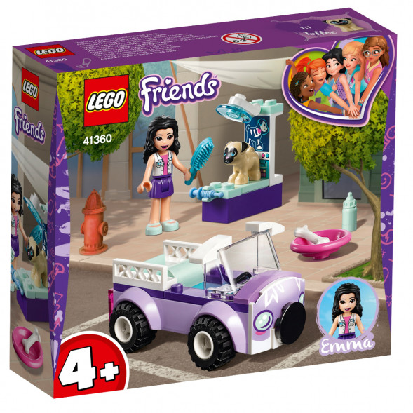 Конструктор LEGO Friends 41360 Передвижная ветклиника Эммы в Таганроге