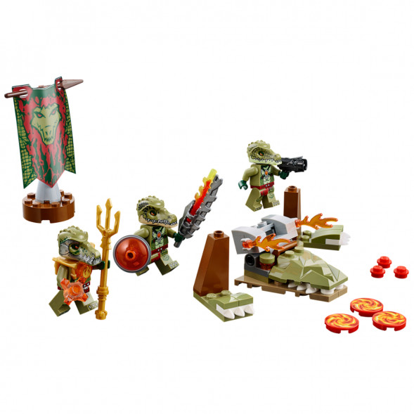 Конструктор LEGO Legends of Chima 70231 Лагерь Клана Крокодилов в Таганроге