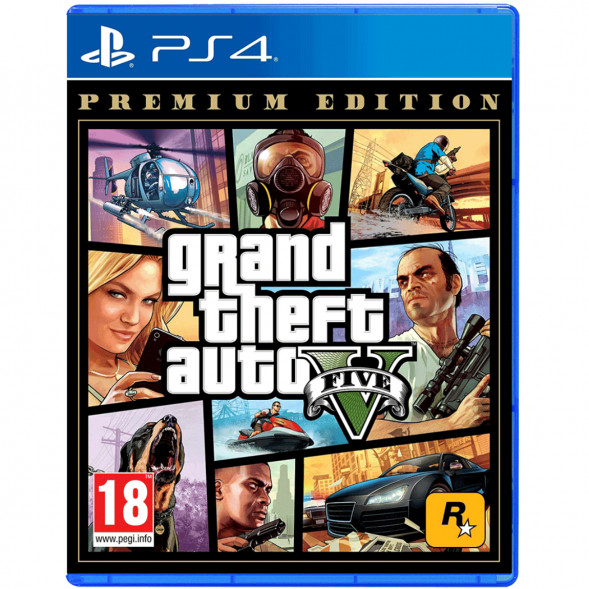 Grand Theft Auto V Premium Edition [PS4, русские субтитры] в Таганроге