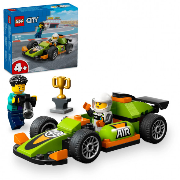 Конструктор LEGO City 60399 Зеленый Гоночный автомобиль в Таганроге