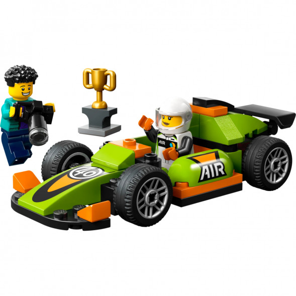 Конструктор LEGO City 60399 Зеленый Гоночный автомобиль в Таганроге