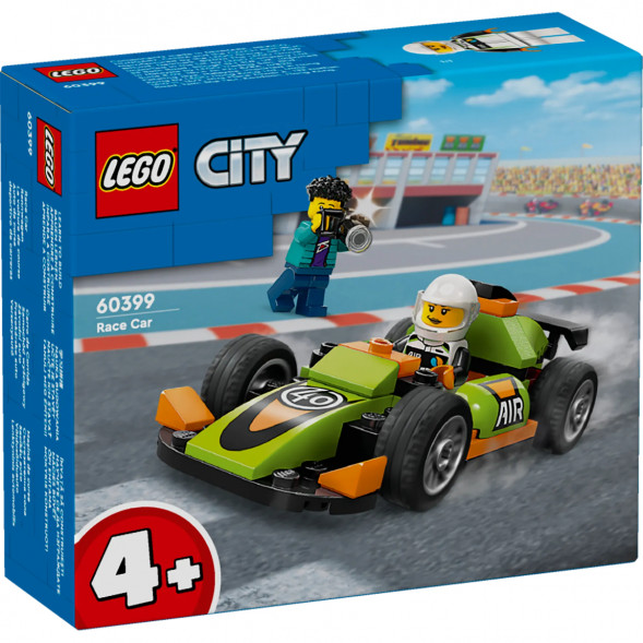 Конструктор LEGO City 60399 Зеленый Гоночный автомобиль в Таганроге