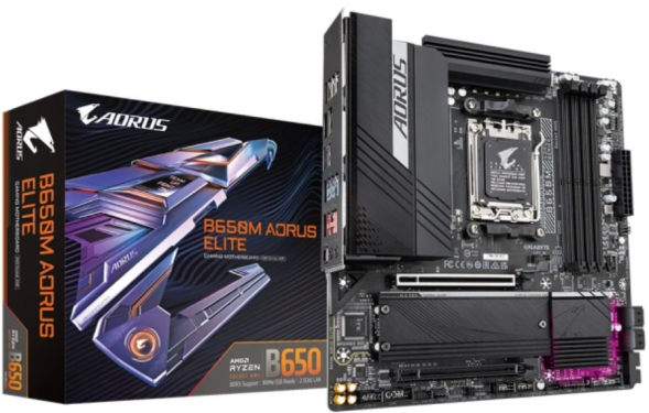 Материнская плата GIGABYTE B650M AORUS ELITE mATX в Таганроге