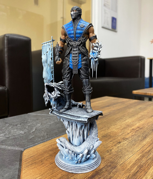 3D фигурка Саб-Зиро Mortal Kombat в Таганроге