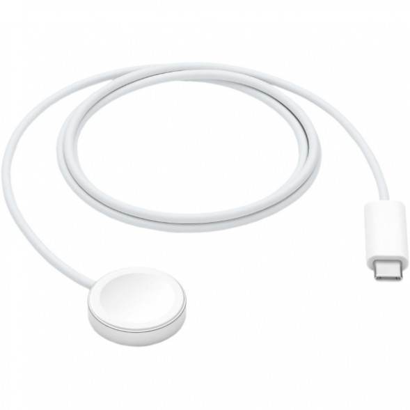 Кабель Apple USB-C с магнитным креплением для зарядки Apple Watch, 1 м, белый (MLWJ3) в Таганроге
