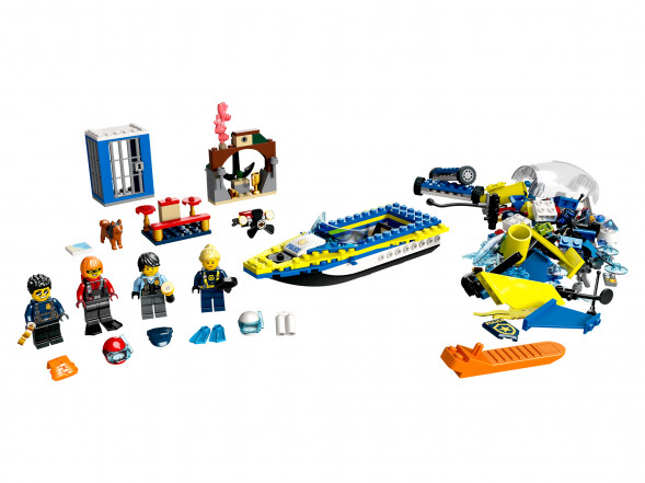 Конструктор LEGO City 60355 Детективные миссии водной полиции в Таганроге