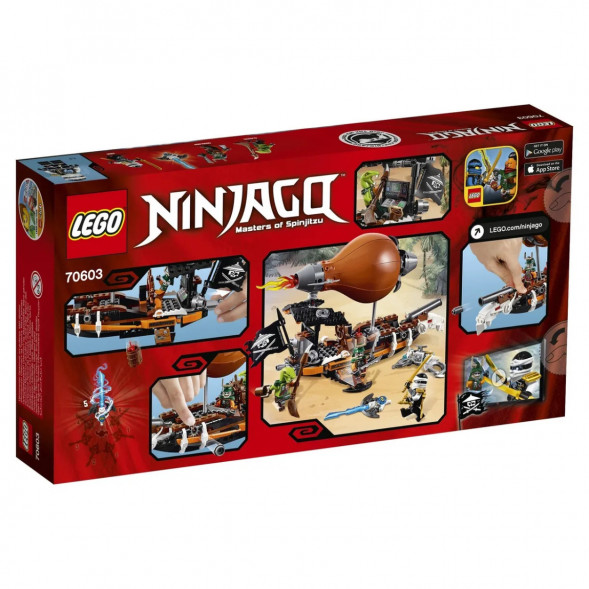 Конструктор LEGO Ninjago 70603 Дирижабль-штурмовик в Таганроге