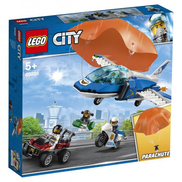 Конструктор LEGO City Police 60208 Воздушная полиция: арест парашютиста в Таганроге