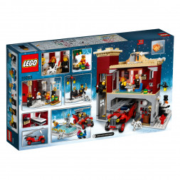 Конструктор LEGO Creator 10263 Пожарная часть в зимней деревне