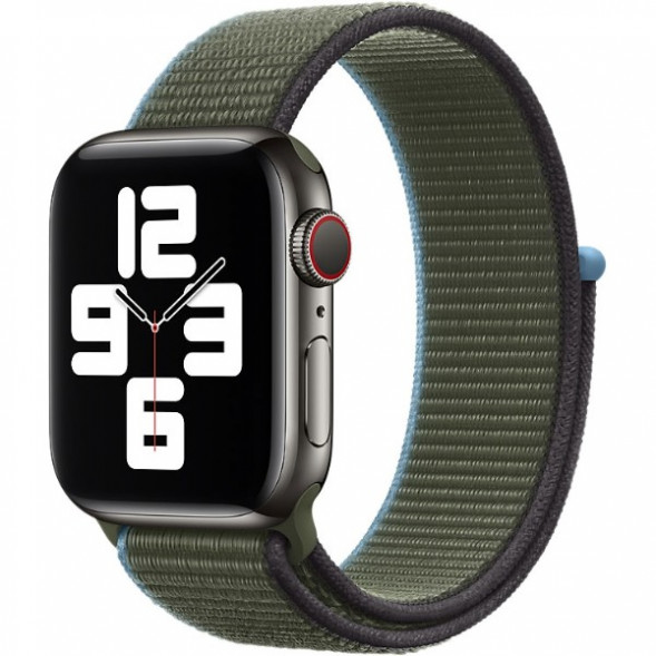 Ремешок для Apple Watch 40mm Inverness Green Sport Loop (MYA12ZM/A), зелёные холмы в Таганроге