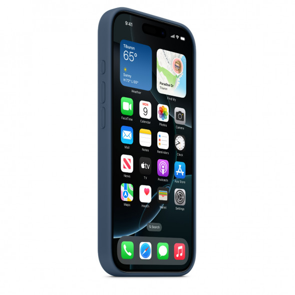 Чехол Apple iPhone 16 Pro Silicone Case with MagSafe, Denim (MYYK3ZM/A) в Таганроге