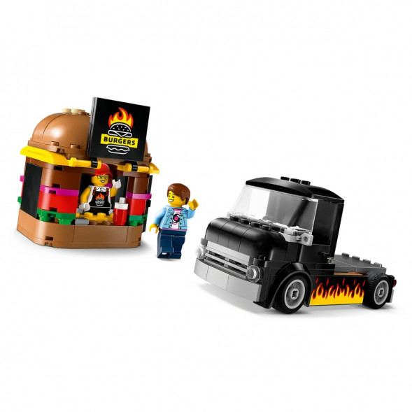 Конструктор LEGO City 60404 Бургерная на колесах в Таганроге