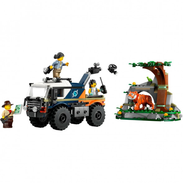 Конструктор LEGO City 60426 Внедорожный грузовик Исследователь джунглей в Таганроге