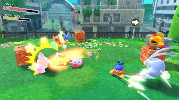 Игра Kirby and the Forgotten Land + Star-Crossed World [Nintendo Switch 2, английская версия] в Таганроге