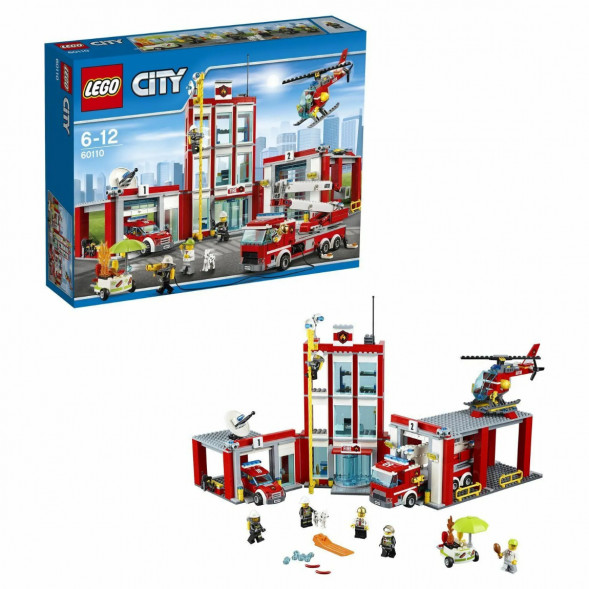 Конструктор LEGO City 60110 Пожарная часть в Таганроге