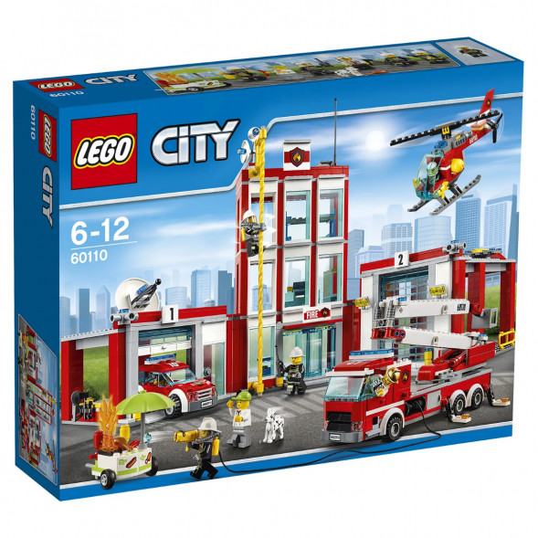 Конструктор LEGO City 60110 Пожарная часть в Таганроге
