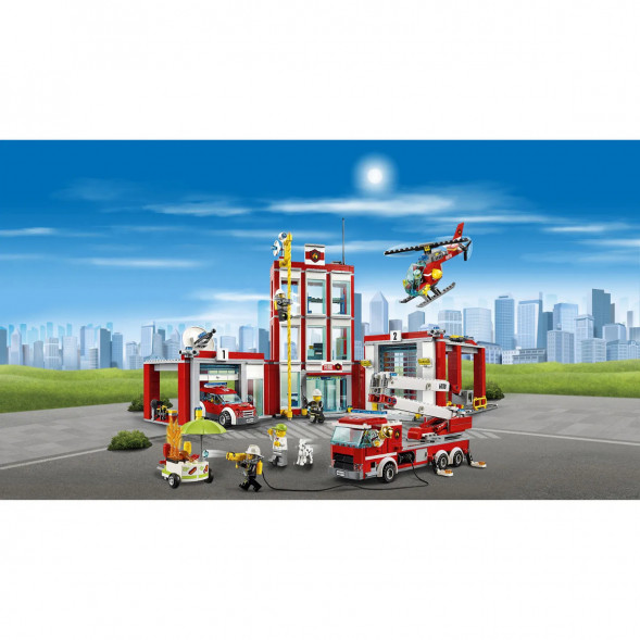 Конструктор LEGO City 60110 Пожарная часть в Таганроге