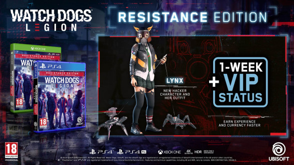Игра Watch Dogs: Legion. Resistance Edition [PS4, русская версия] в Таганроге