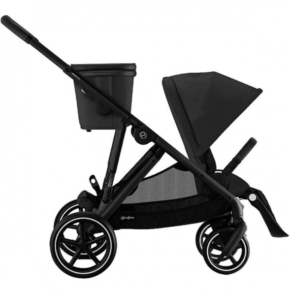 Детская коляска Cybex Gazelle S BLK Moon Black с корзиной и дождевиком в Таганроге