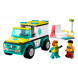 Конструктор LEGO City 60403 Скорая помощь и сноубордист в Таганроге