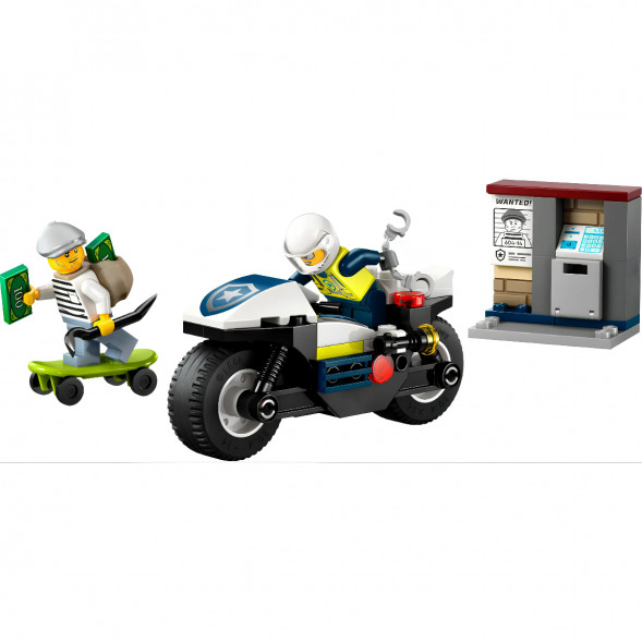 Конструктор LEGO City 60455 Полицейская погоня на мотоцикле в Таганроге