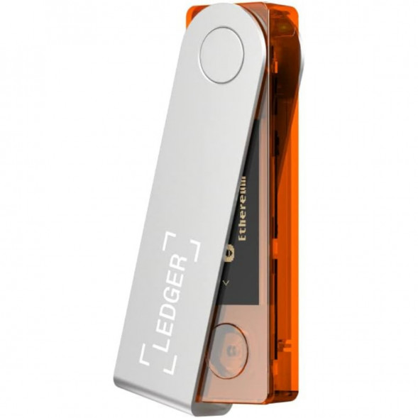 Аппаратный криптокошелек Ledger Nano X, BTC Orange  в Таганроге