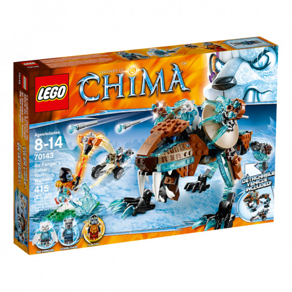 Конструктор LEGO Legends of Chima 70143 Саблезубый шагающий робот Сэра Фангара в Таганроге