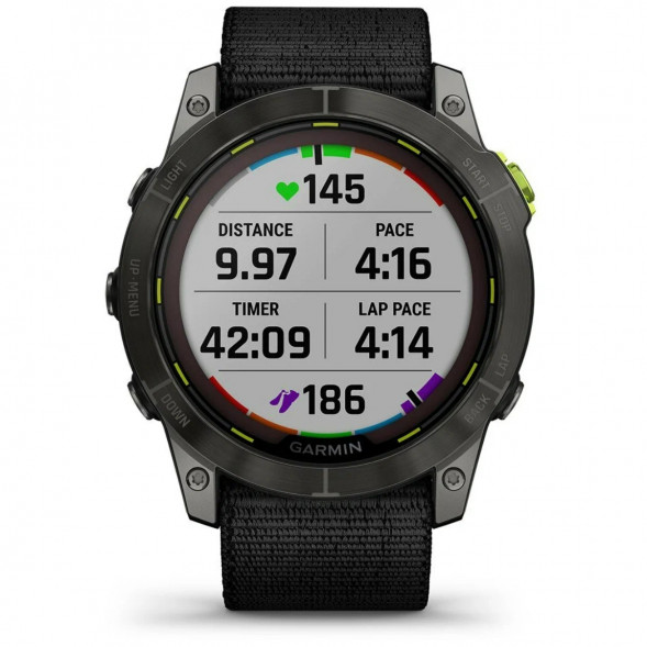 Умные часы Garmin Enduro 2 угольно-серый DLC титановый с нейлоновым ремешком UltraFit 010-02754-01 в Таганроге