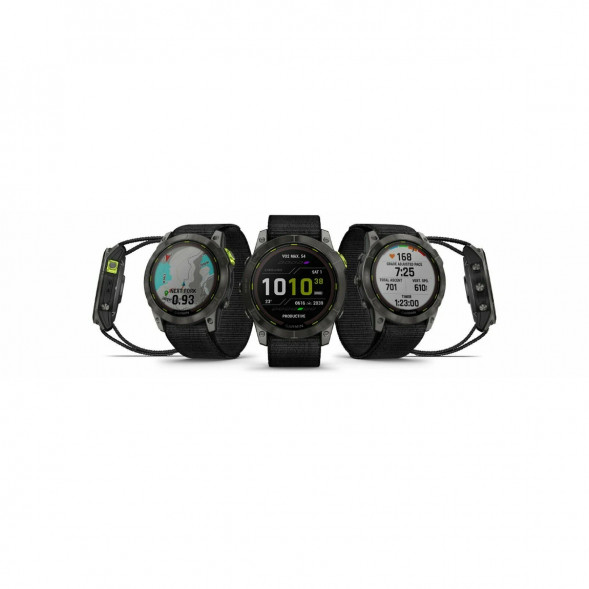 Умные часы Garmin Enduro 2 угольно-серый DLC титановый с нейлоновым ремешком UltraFit 010-02754-01 в Таганроге