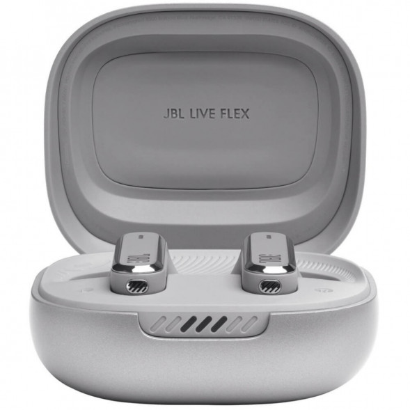 Беспроводные наушники JBL Live Flex, серебристый в Таганроге