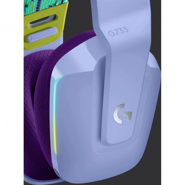 Игровая гарнитура Logitech G733 RGB Lightspeed Wireless, сиреневый в Таганроге
