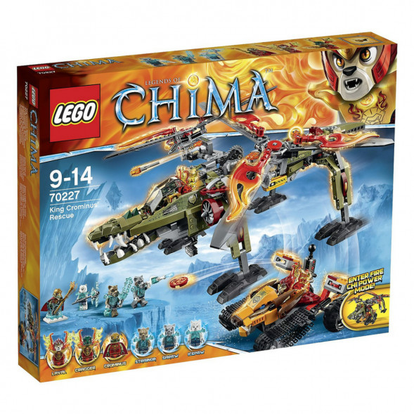 Конструктор LEGO Legends of Chima 70227 Спасение короля Кроми в Таганроге
