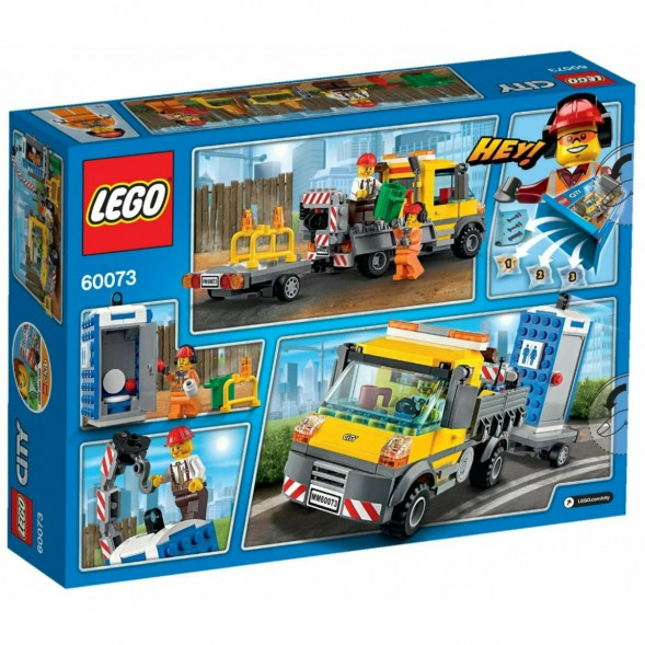 Конструктор LEGO City 60073 Машина техобслуживания в Таганроге