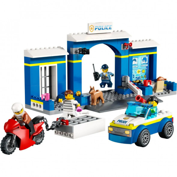 Конструктор LEGO City 60370 Побег из полицейского участка в Таганроге