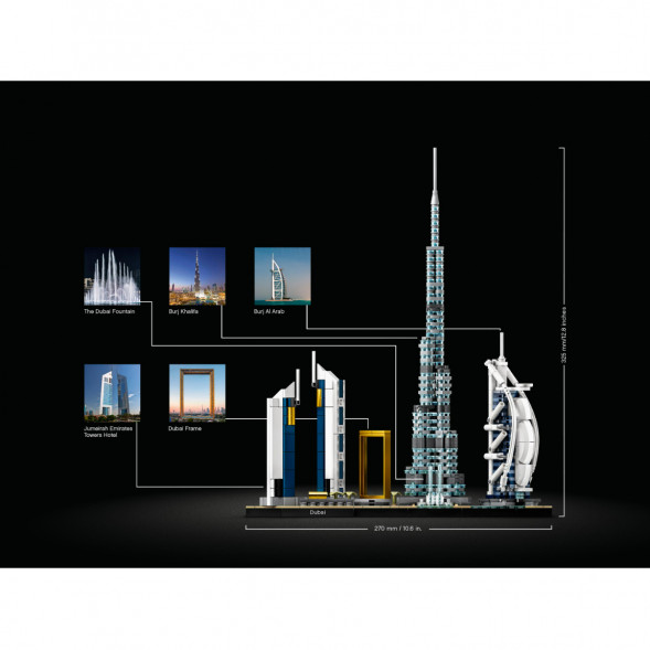 Конструктор LEGO Architecture 21052 Дубай в Таганроге