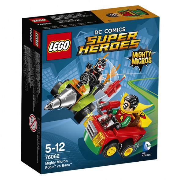 Конструктор LEGO Super Heroes 76062 Робин против Бэйна в Таганроге