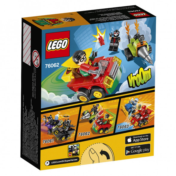 Конструктор LEGO Super Heroes 76062 Робин против Бэйна в Таганроге