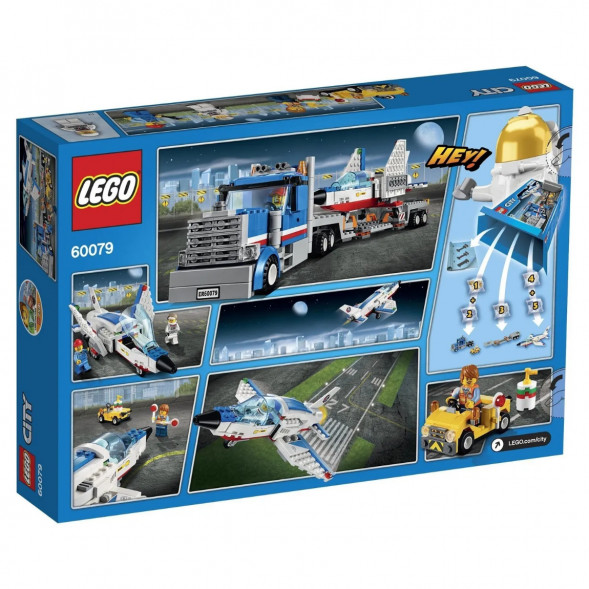 Конструктор LEGO City Space Port 60079 Транспортер для учебных самолетов в Таганроге
